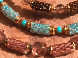 Easy peyote stacker bracelets